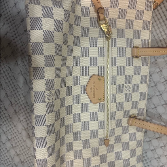 Louis Vuitton Handbags - Louis Vuitton White and Blue Totes